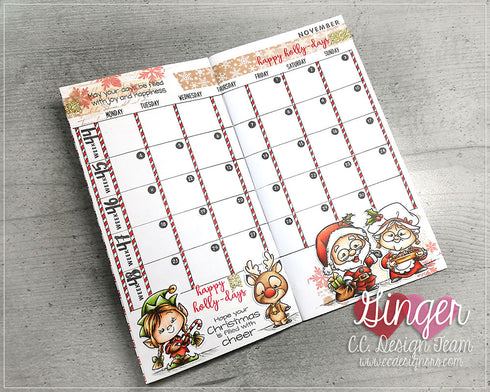 Tiny Christmas Clear Stamps