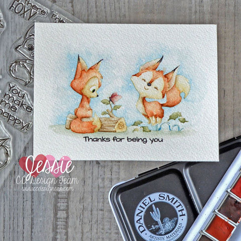 Foxes Clear Stamp Set