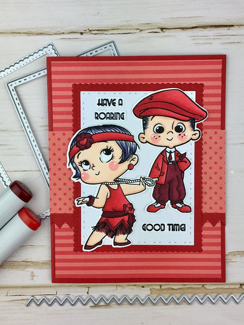 20's Fellas Clear Stamp Set