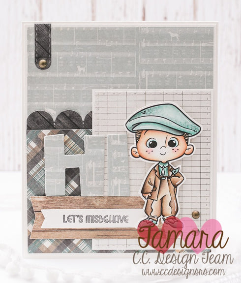 20's Fellas Clear Stamp Set