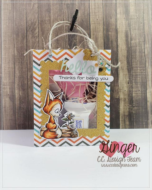 Foxes Clear Stamp Set