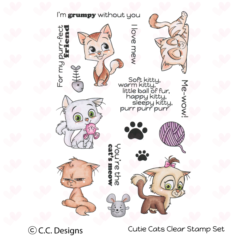 Cat Cute Cartoon Style Custom Name Seals Stamp For - Temu