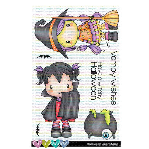 Halloween Swissies Clear Stamps