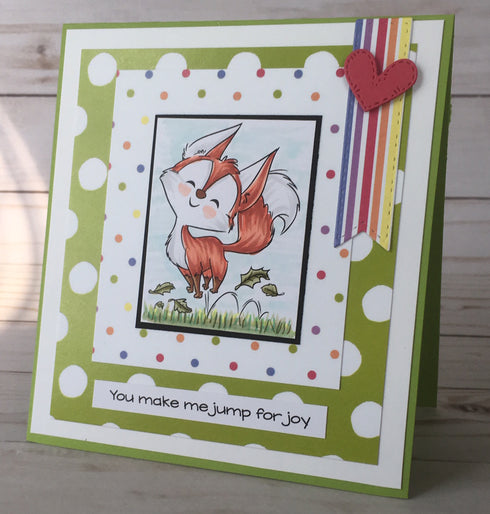 Foxes Clear Stamp Set