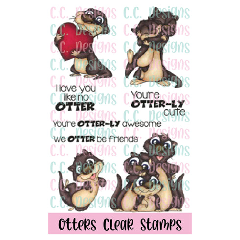 Otters Clear Stamp Set