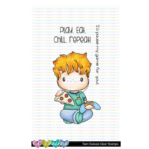 Teen Swissie Clear Stamp Set
