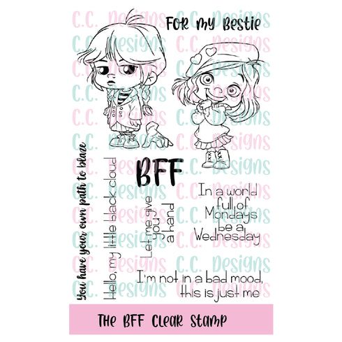 The BFF Clear Stamp Set
