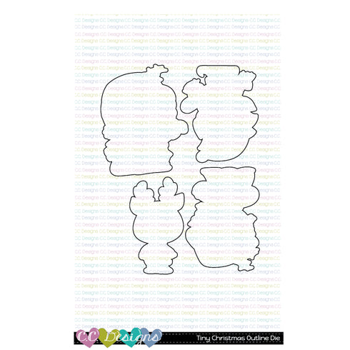 Tiny Christmas Outline Die