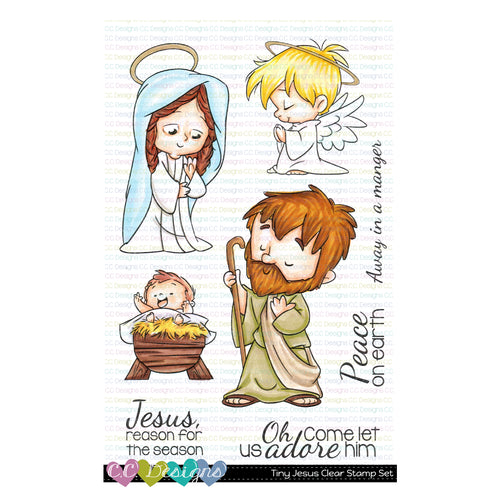 Tiny Jesus Clear Stamp Set