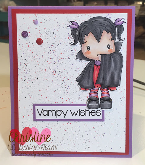 Halloween Swissies Clear Stamps