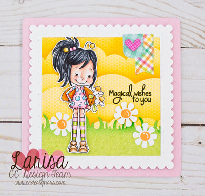 Ladybug Rubber Stamp