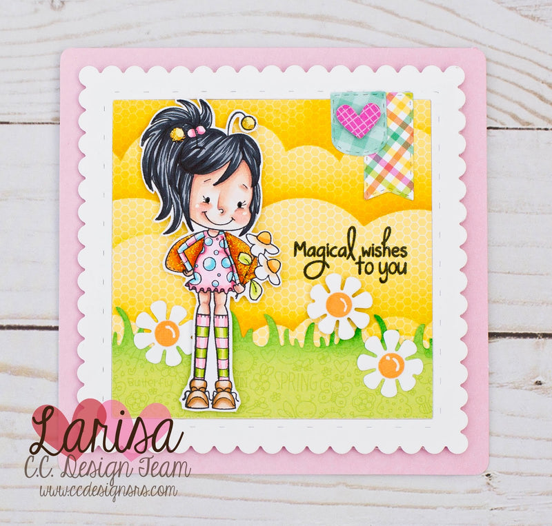 Ladybug Rubber Stamp