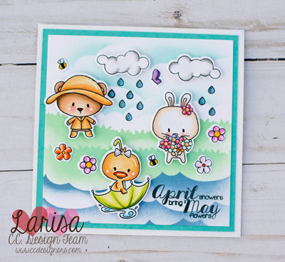 Tutorial: How to create a complete background using the Clouds and Grasses Stencil