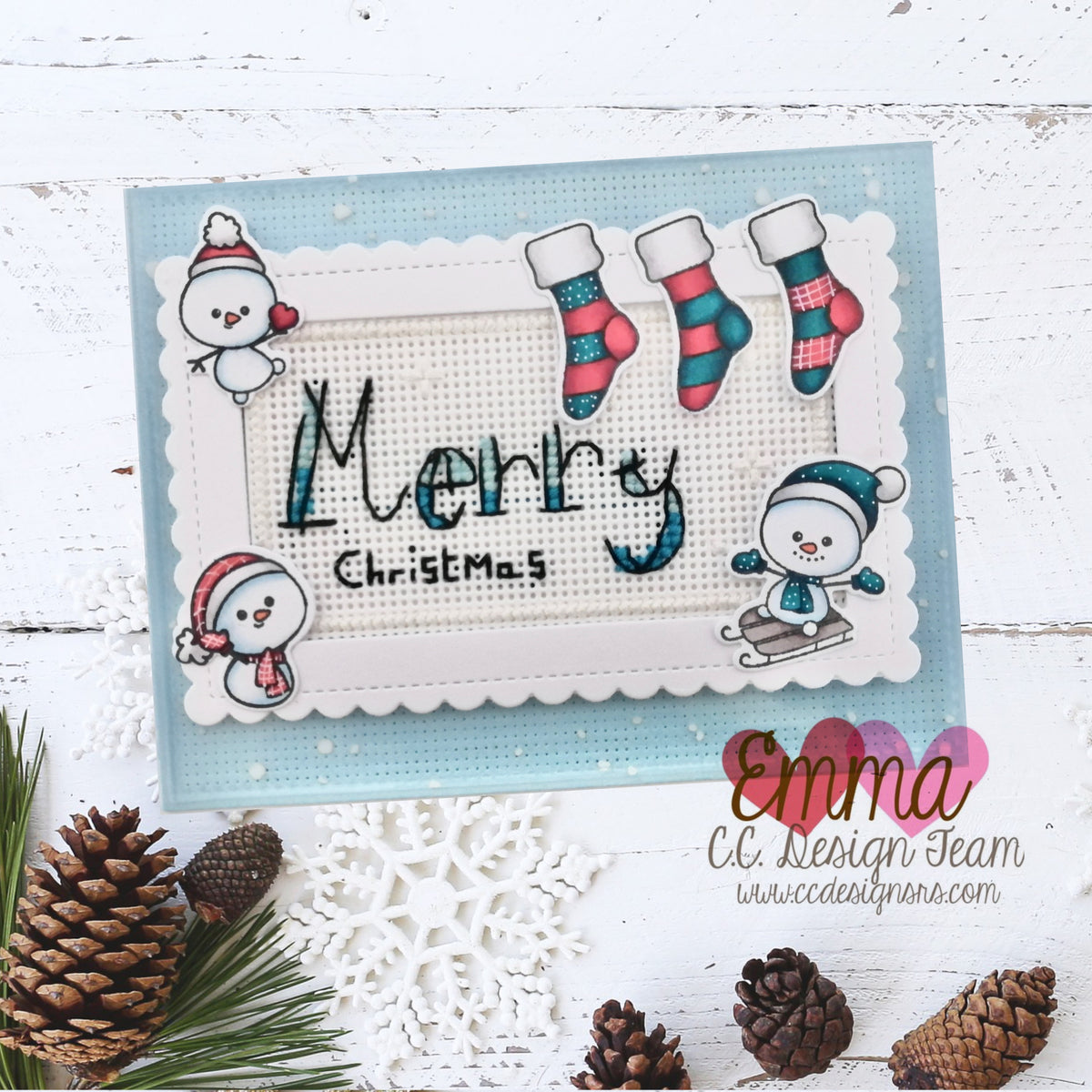 ☃️ Merry Christmas ☃️ – C.C. Designs Rubber Stamps