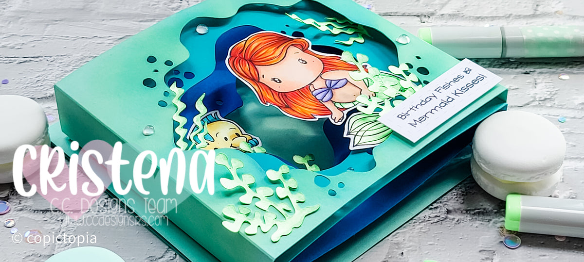 Ari Swissie Under The Sea – C.C. Designs Rubber Stamps