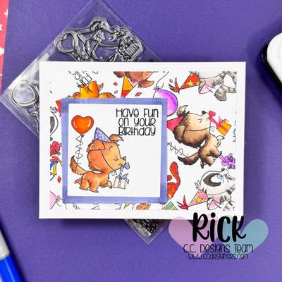 Craft Stunning Birthday Cards WITHOUT Patterns Using C.C. Designs