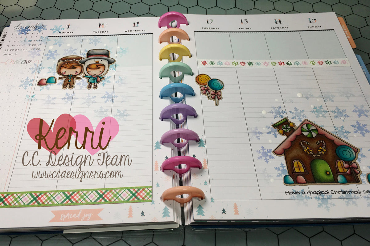 Planner Rabber Planner Page! – C.C. Designs Rubber Stamps