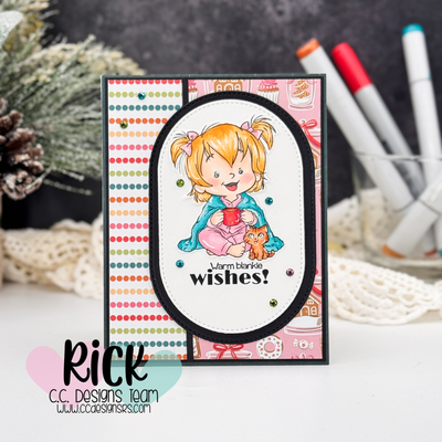 Warm Wishes Clean & Layered Card: Stamping, Copic Coloring, and Smart Paper Pairings