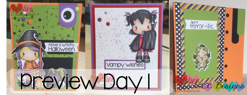 August Preview Day 2: Costume Monsters, Swiss Pixie Halloween, Make-A-Monster, and Unicorn Halloween