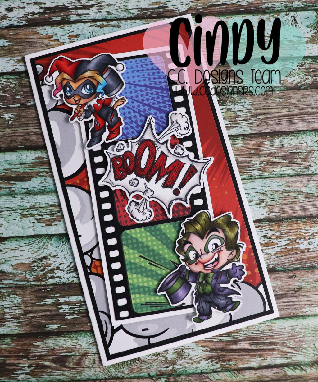 Villian Clear Stamp Set