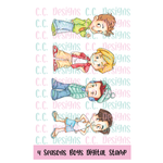 4 Seasons Boys DIGITAL STAMP