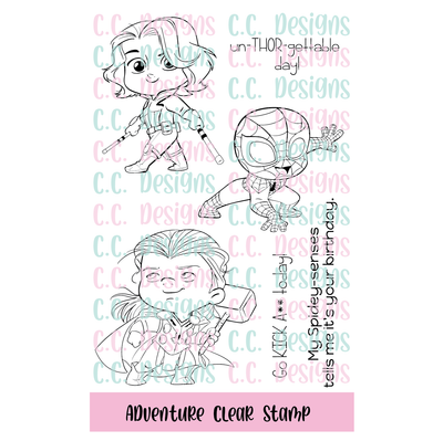 Adventure Clear Stamp Set