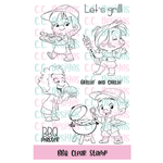 BBQ Clear Stamp Set