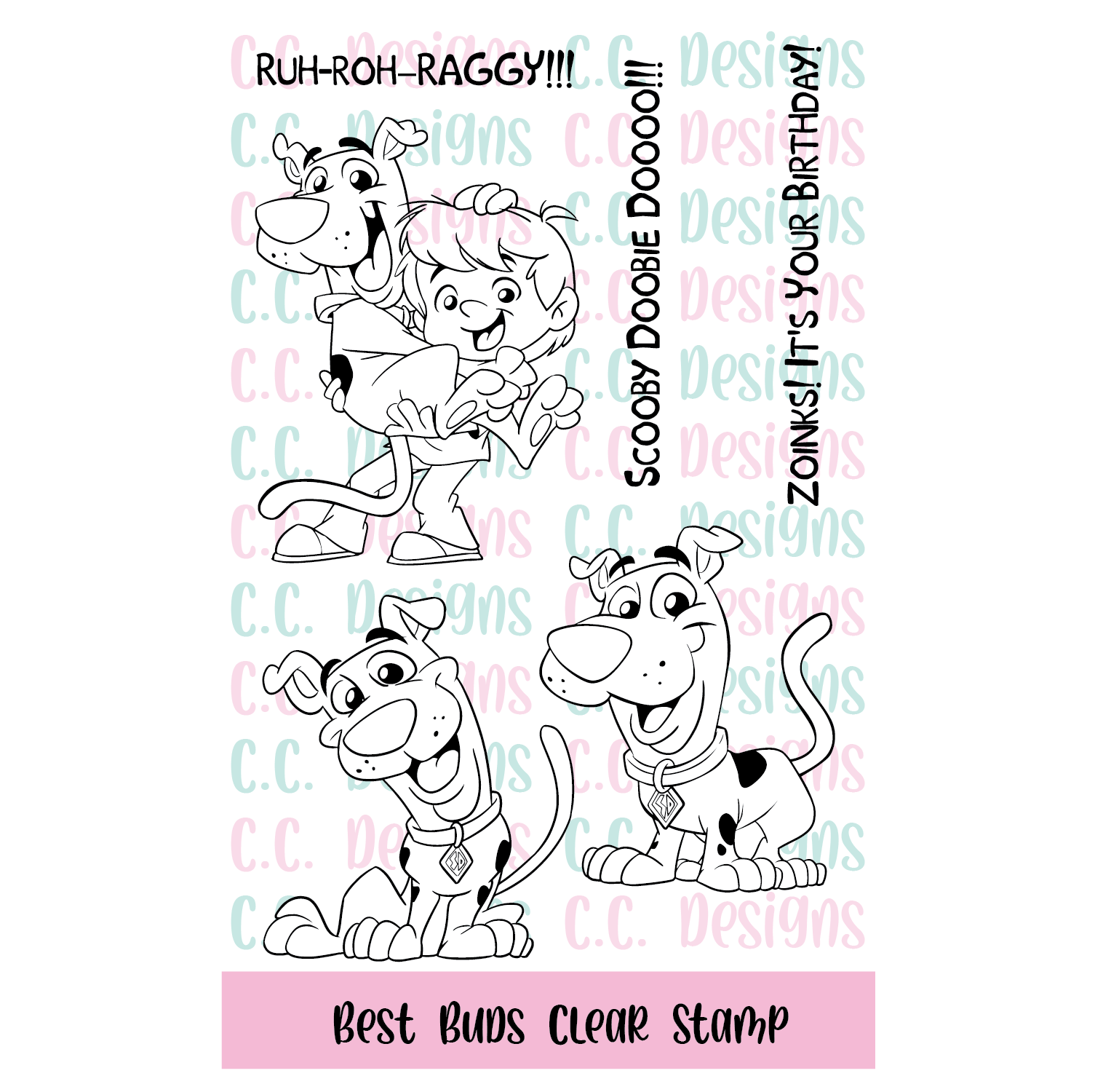 Best Buds Clear Stamp Set