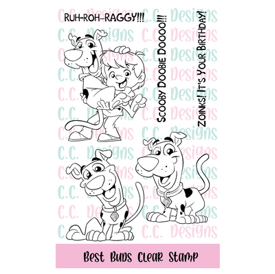 Best Buds Clear Stamp Set