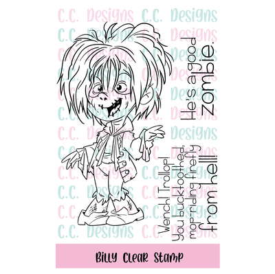 Billy Clear Stamp Set
