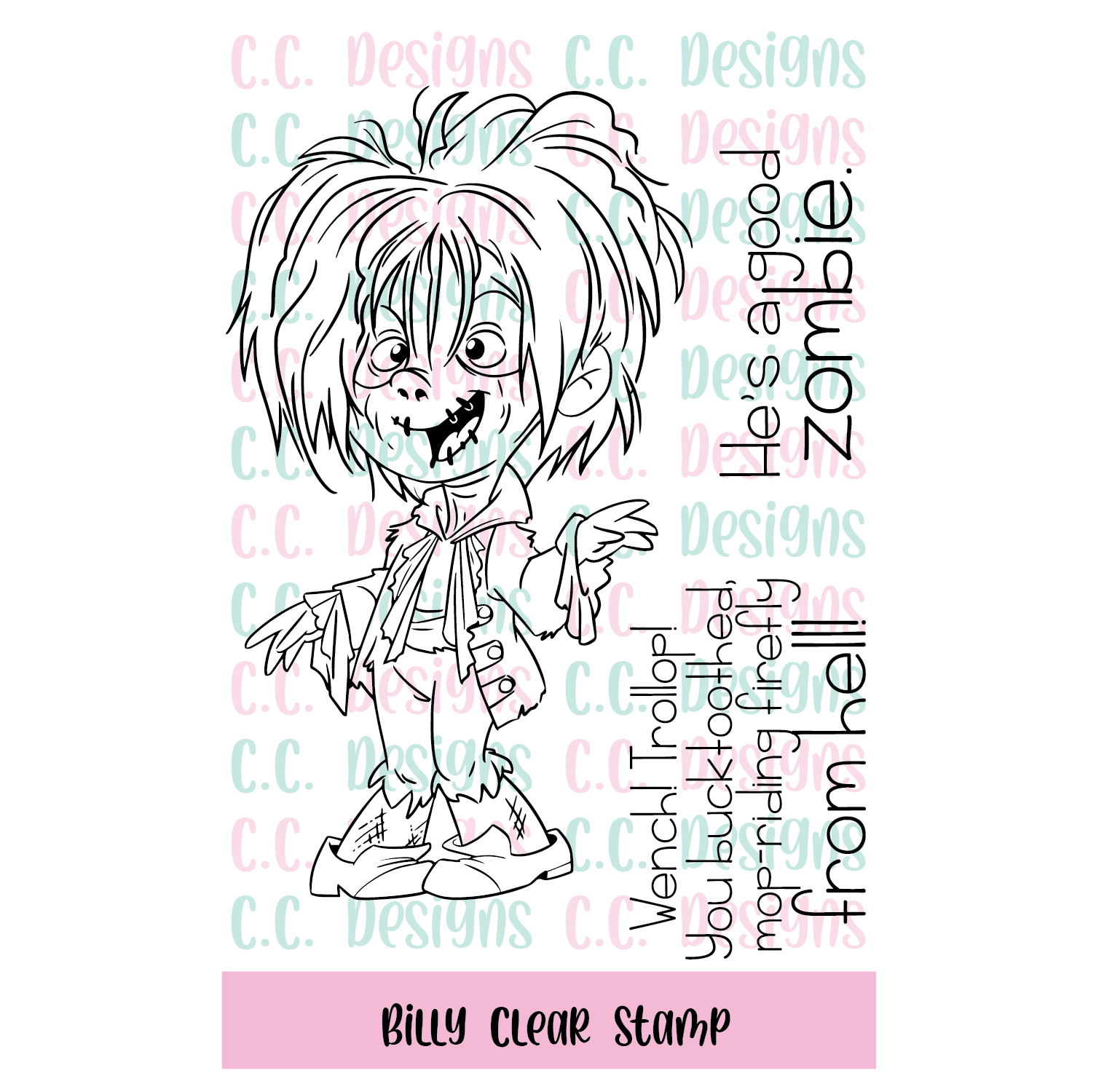 Billy Clear Stamp Set