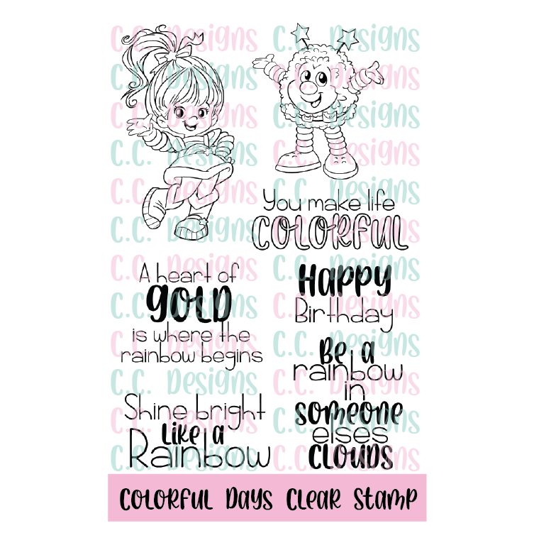 Colorful Day Clear Stamp Set