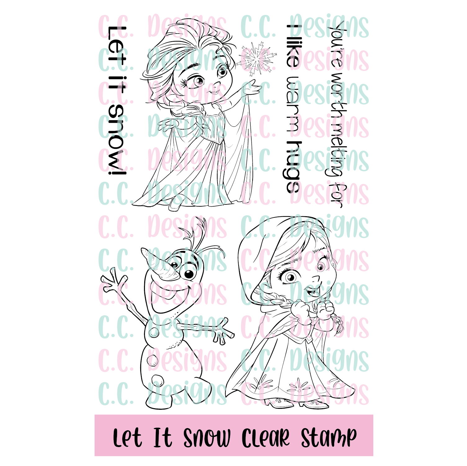 Let It Snow Stamp Set