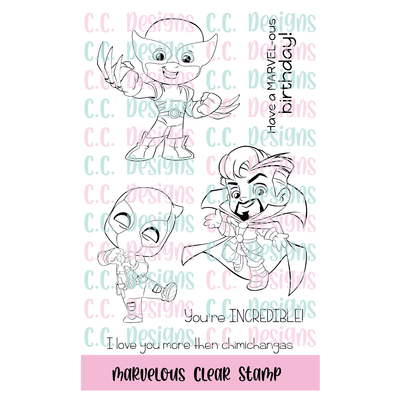 Marvelous Clear Stamp Set