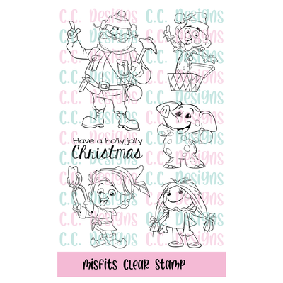 Misfits Stamp Set-PREORDER