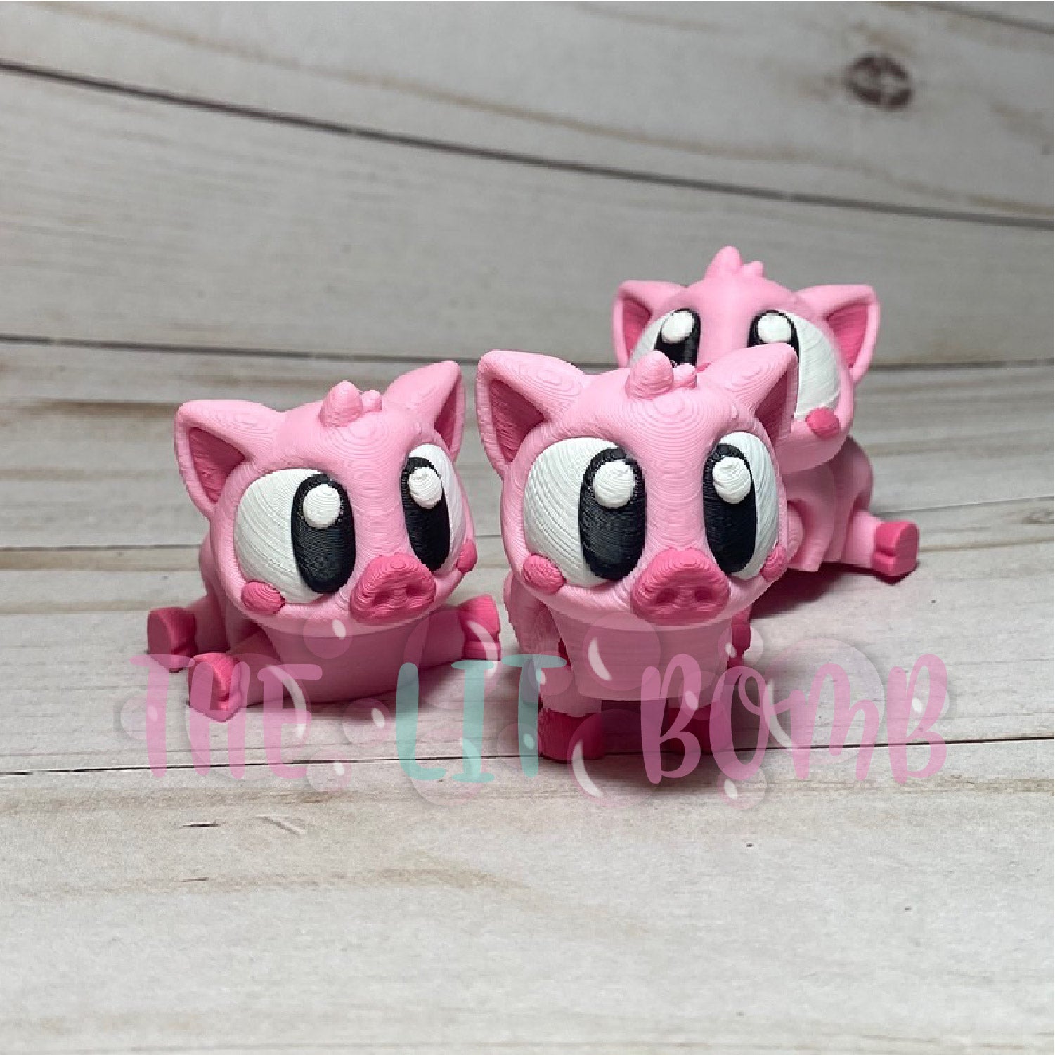 Pig Articulated 3D Animal