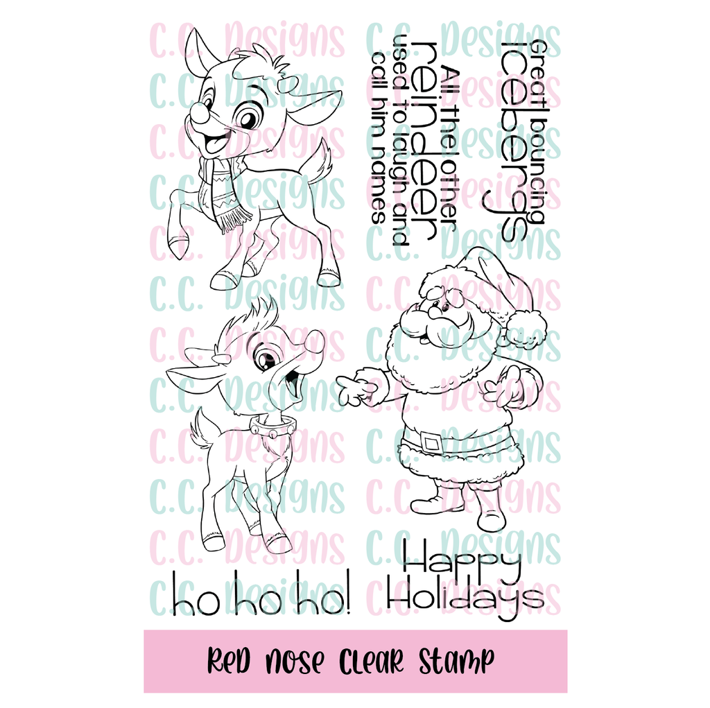 Red Nose Stamp Set