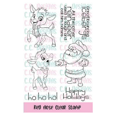 Red Nose Stamp Set