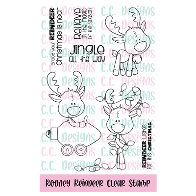 Rodney Reindeer Stamp Set