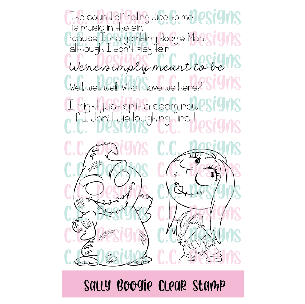 Sally Boogie Clear Stamp Set