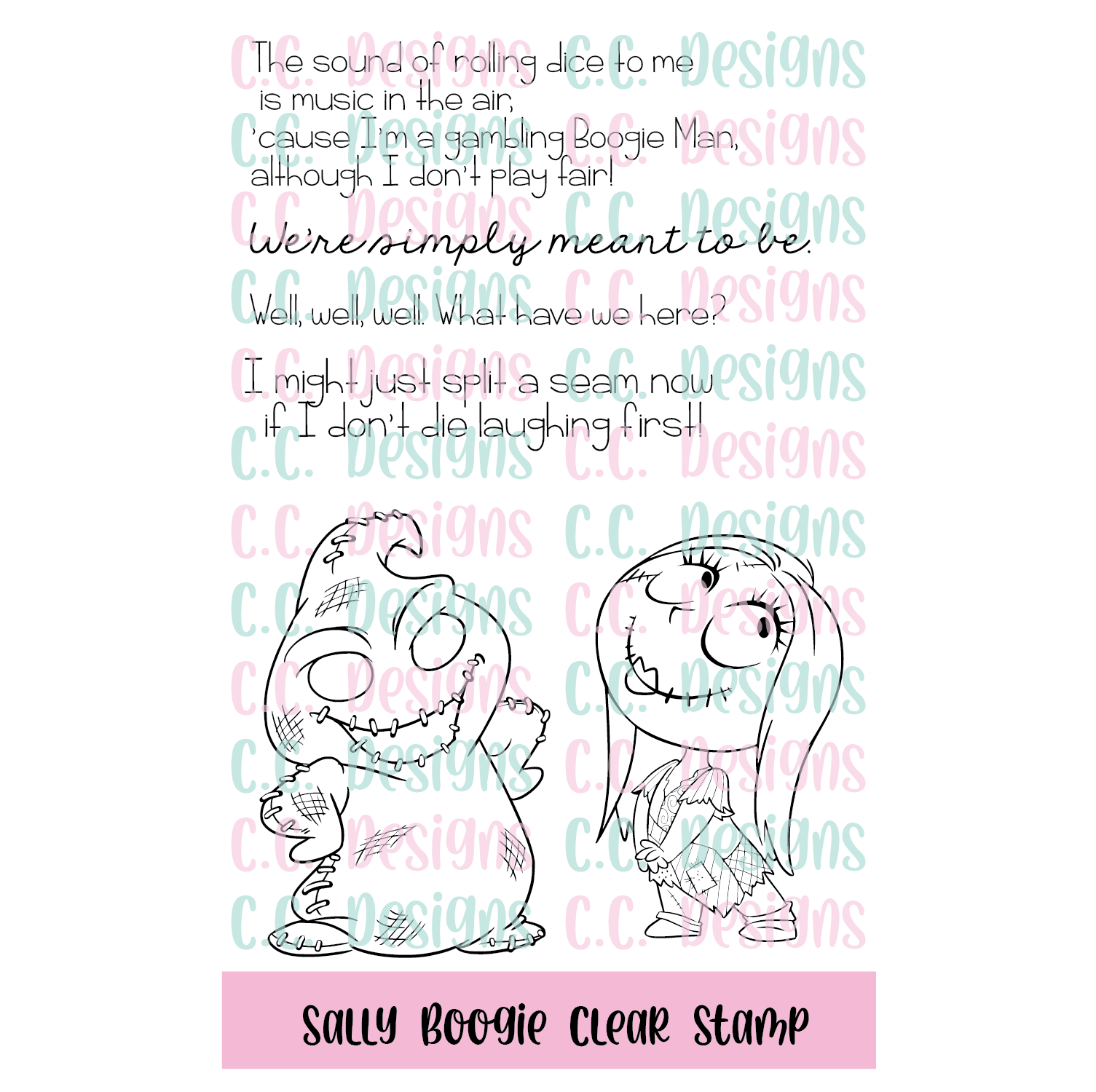 Sally Boogie Clear Stamp Set