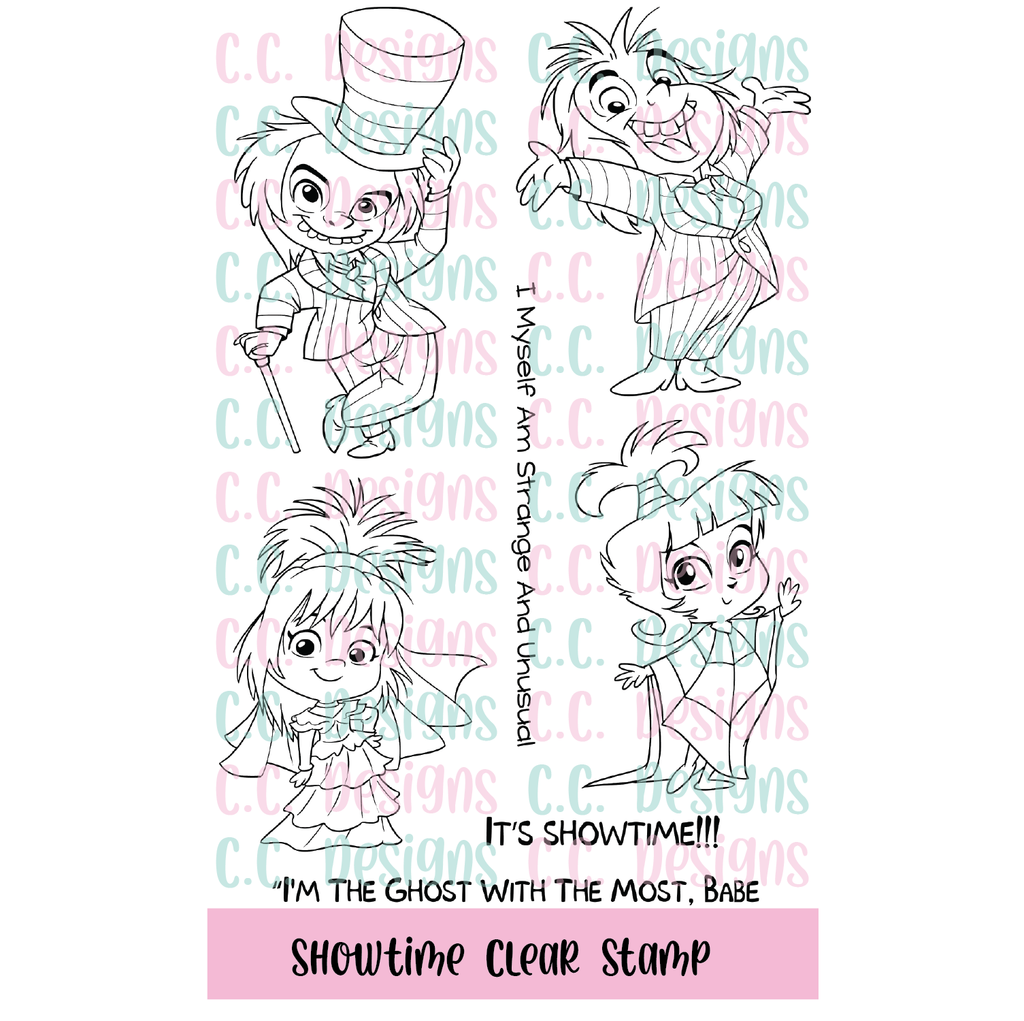 Showtime Clear Stamp Set Preorder