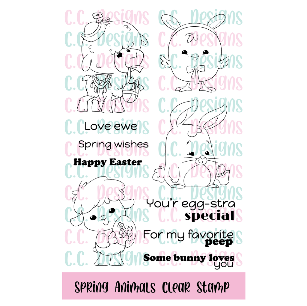 *New Spring Animals Stamp Set