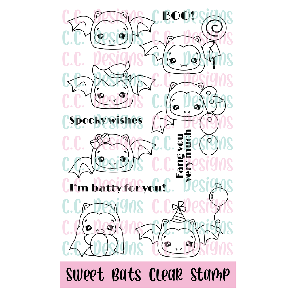 Sweet Bats Stamp Set
