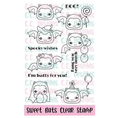 Sweet Bats Stamp Set