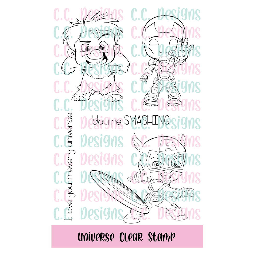 Universe Clear Stamp Set