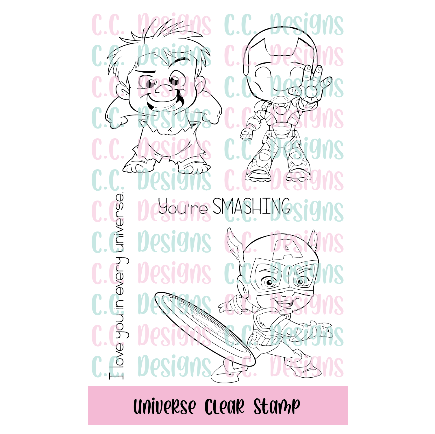 Universe Clear Stamp Set