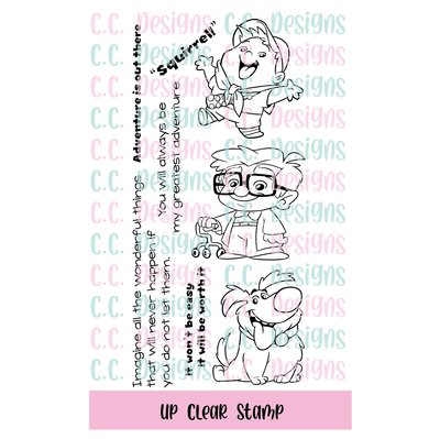 Up Clear Stamp Set