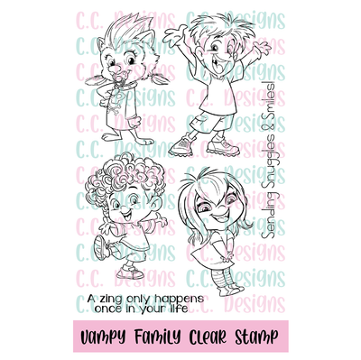 Vampy Family Stamp Set