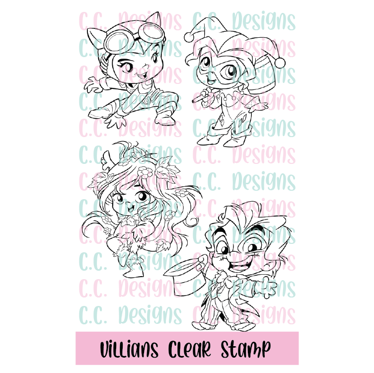 Villian Clear Stamp Set